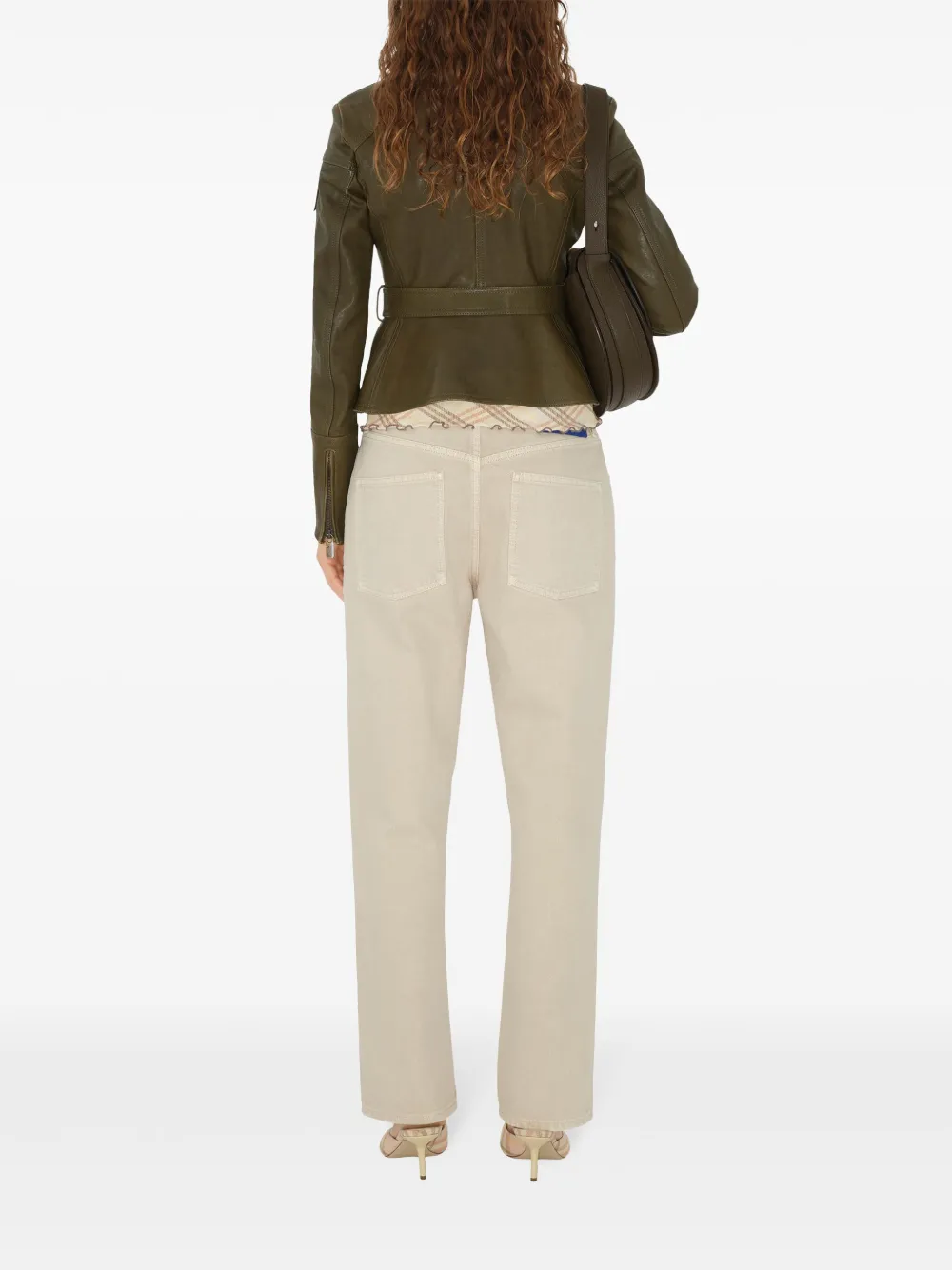 Burberry Straight jeans Beige