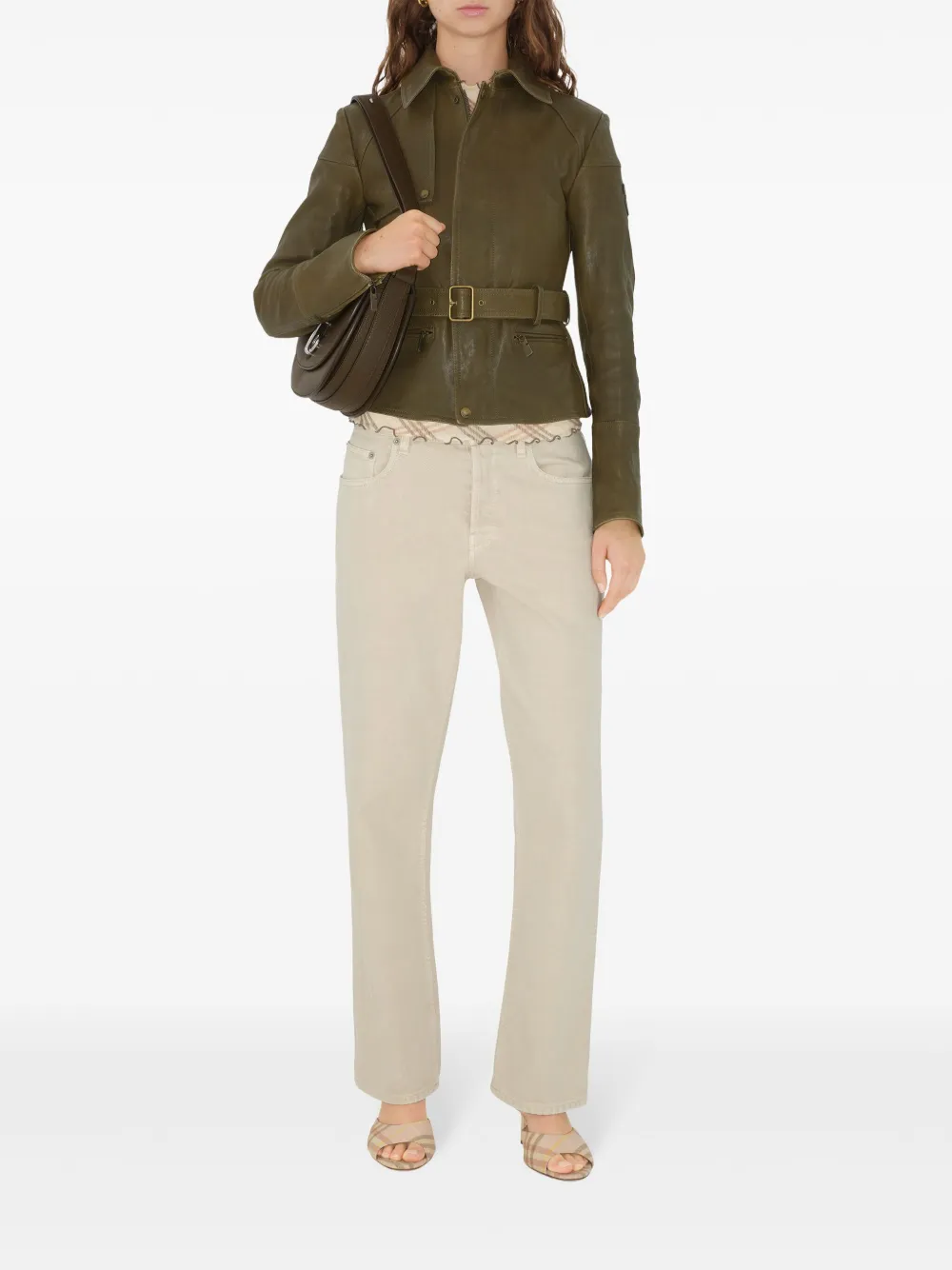 Burberry Straight jeans Beige