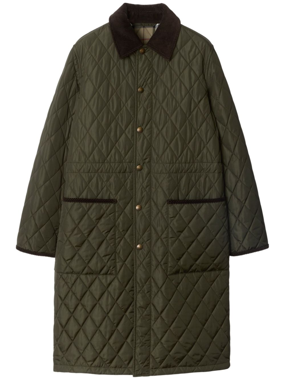 Cheap Burberry quilted car coat Women