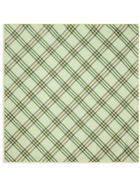 Burberry Check silk scarf Men