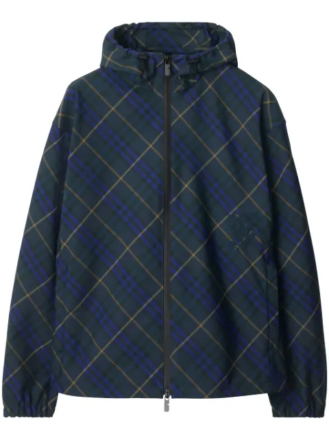Burberry chamarra con motivo Check