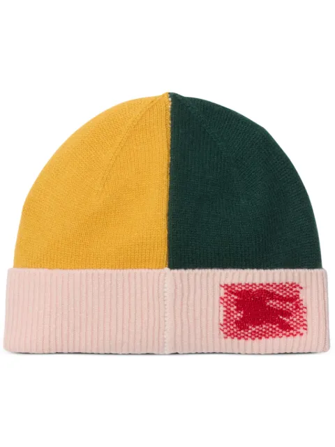 Burberry Kids colour-block beanie