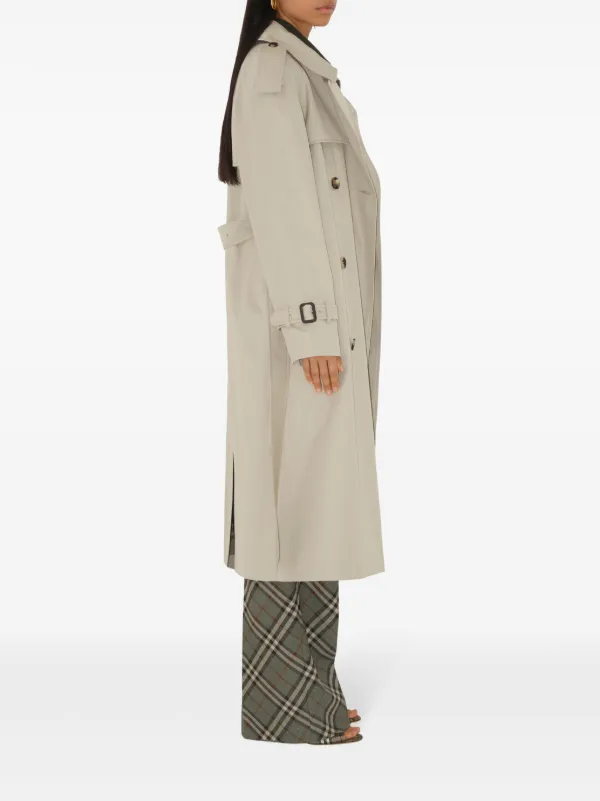 トレンチコート BURBERRY LIGHT BEIGE COTTON CASTLEFORD TRENCH COAT 26833192_56485816_600.jpg