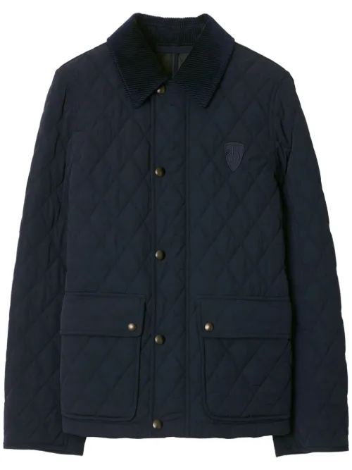 Burberry veste matelassée - Bleu - Burberry - Modalova