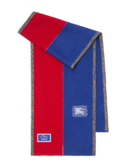 Burberry Kids Foulard con stampa Equestrian Knight