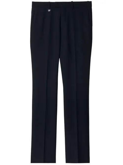 Pantalon de costume en coton - Burberry - Modalova