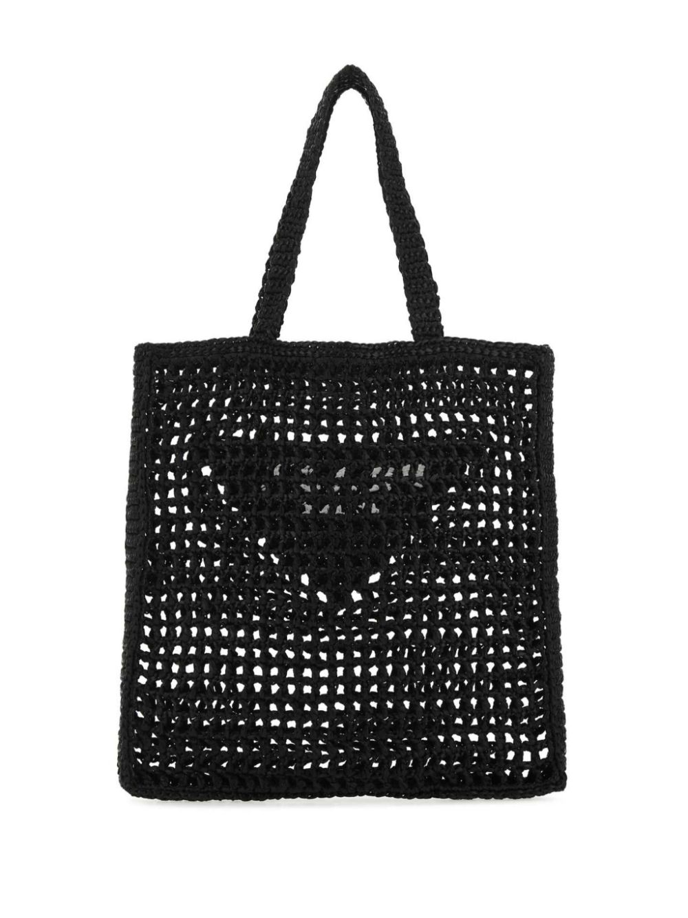 Prada crochet tote bag - Zwart