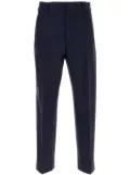Zegna straight-leg wool trousers - Blue