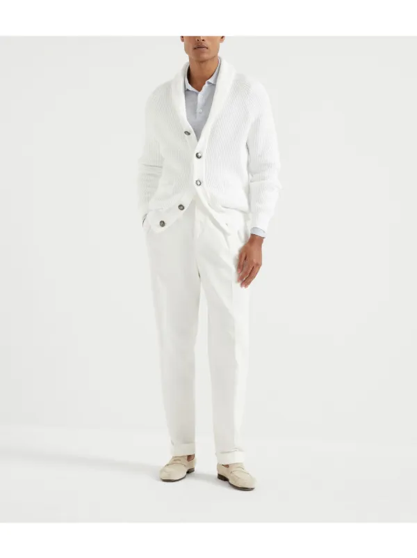 Brunello Cucinelli ニット ポロシャツ | グレー | FARFETCH JP