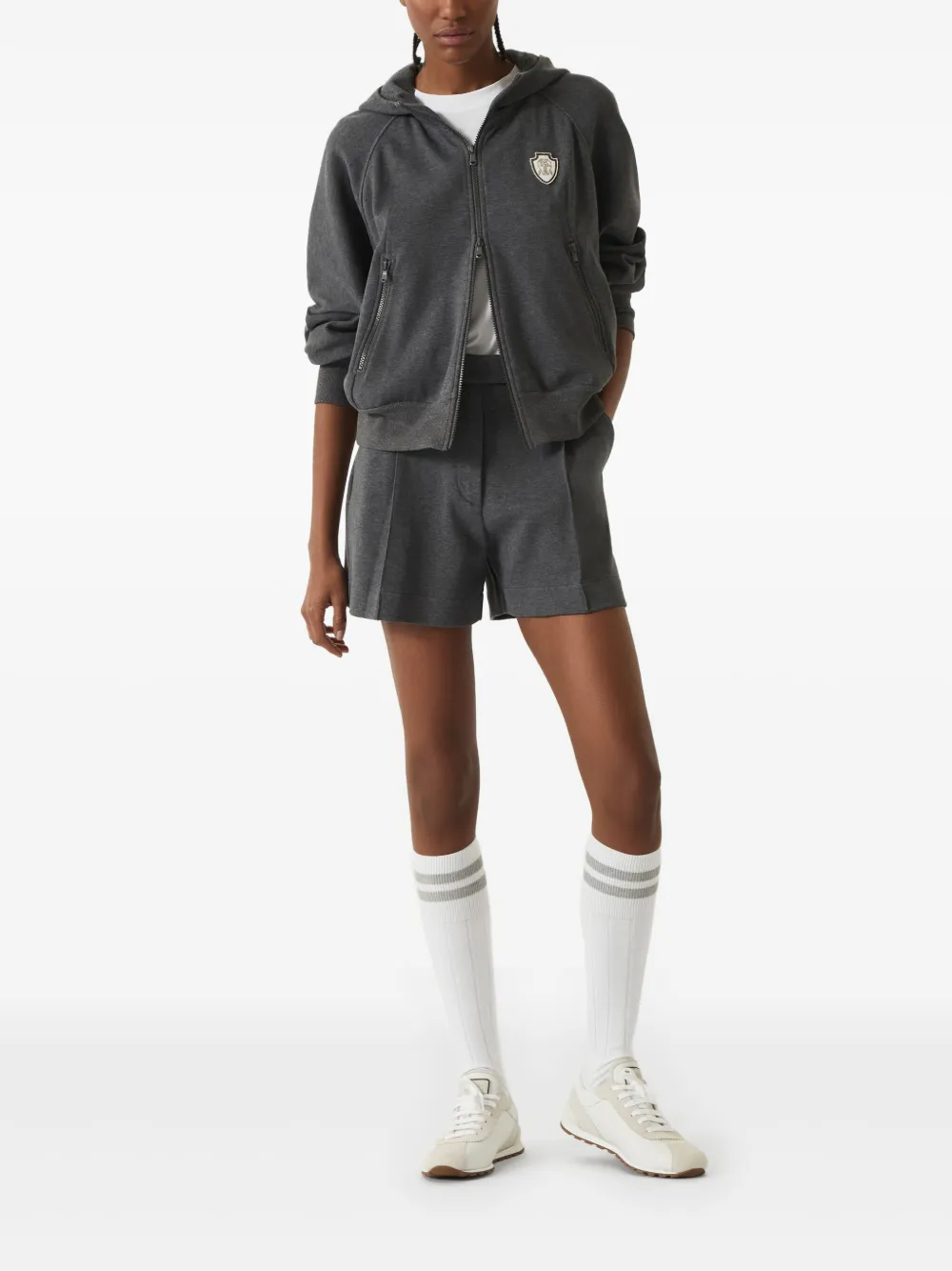 Brunello Cucinelli logo-patch t-shirt | T-Shirts & Jersey Shirts | Image 2