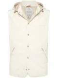 Brunello Cucinelli water-resistant gilet - White