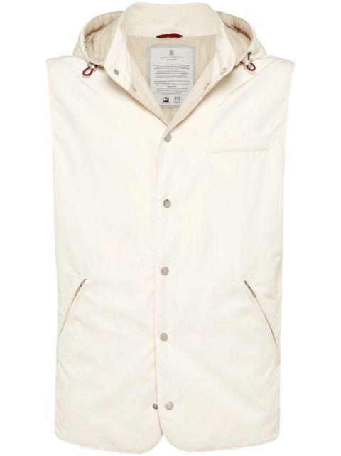 Brunello Cucinelli water-resistant gilet Men