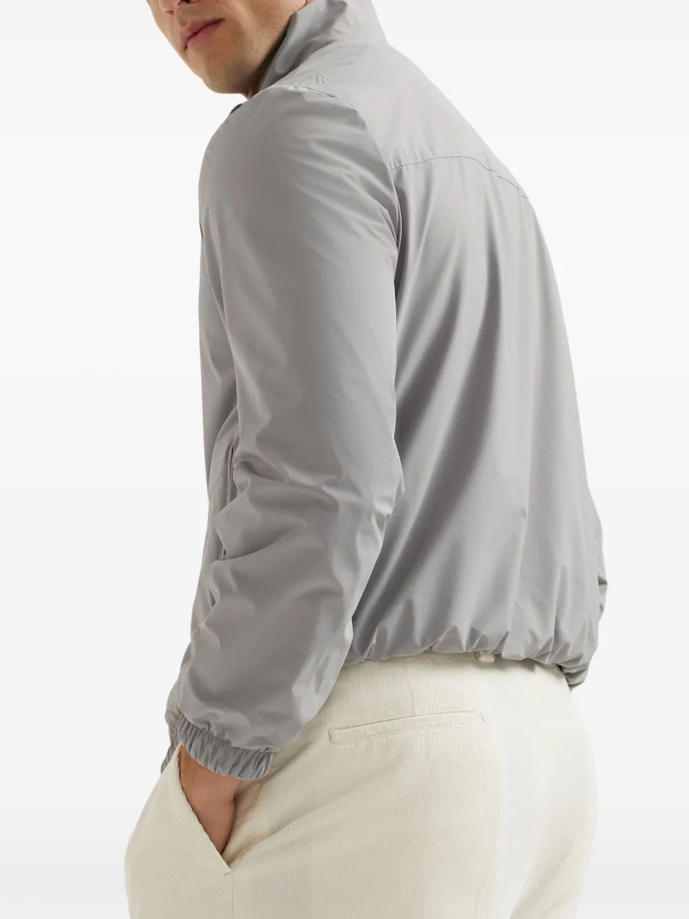 Brunello Cucinelli Jack met badge-detail Grijs