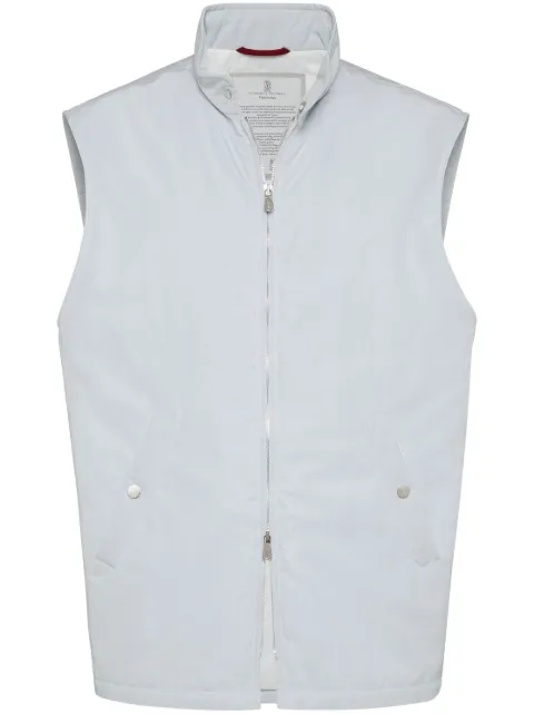 Brunello Cucinelli chaleco impermeable