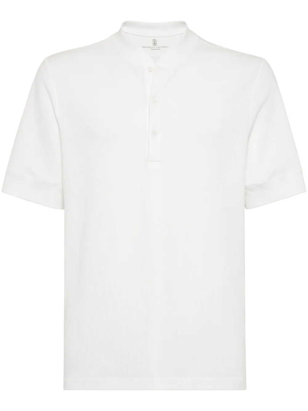 Brunello Cucinelli polo à manches courtes | blanc | Image 1