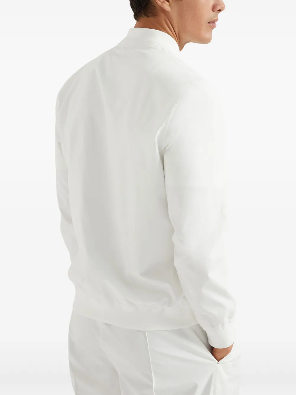 Brunello Cucinelli Nylon sweater Wit