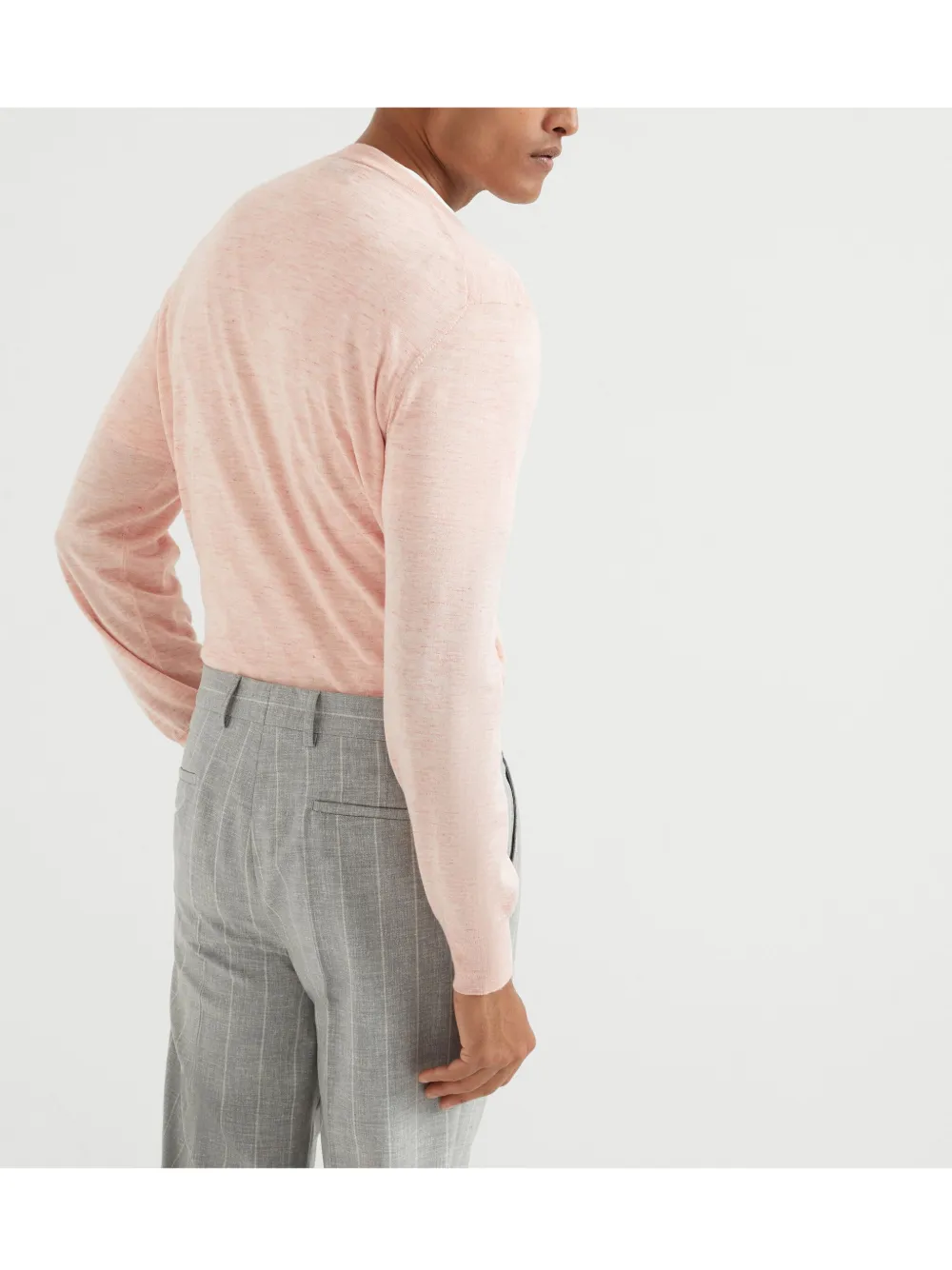 Brunello Cucinelli Trui met ronde hals Roze