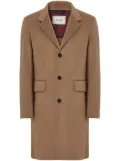 Paltò felted coat - Brown