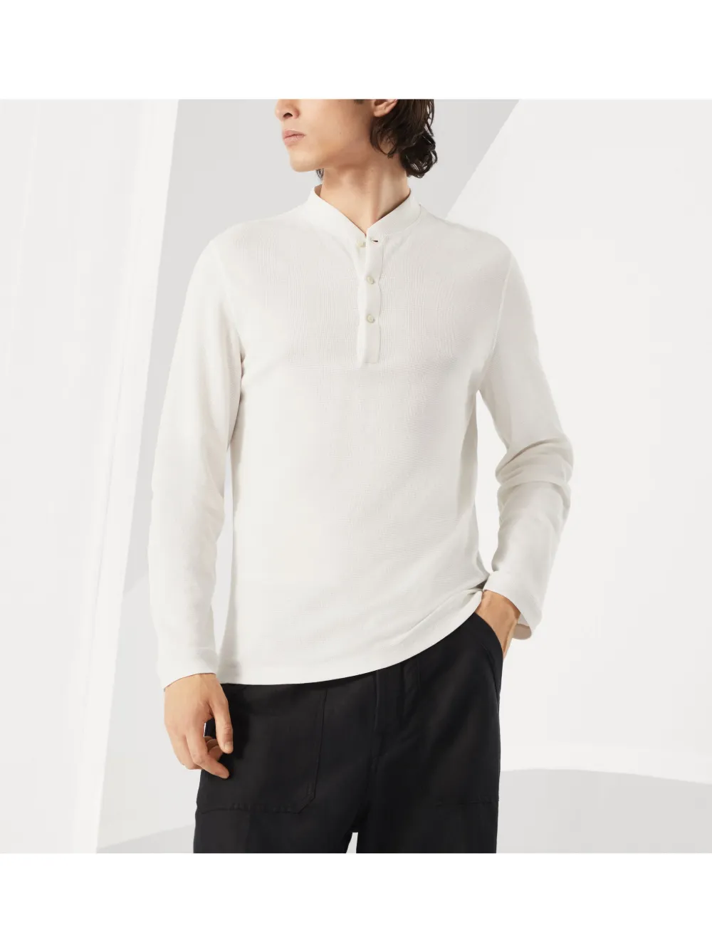 Brunello Cucinelli T-shirt met lange mouwen Wit