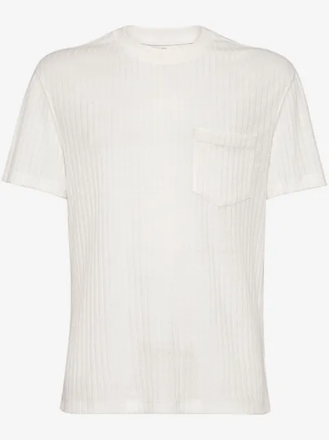 Brunello Cucinelli ribbed round-neck t-shirt
