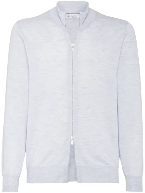 Brunello Cucinelli zipped cardigan