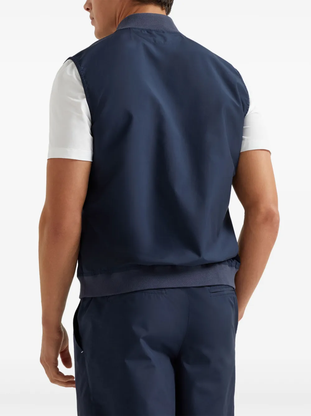 Brunello Cucinelli Nylon top Blauw
