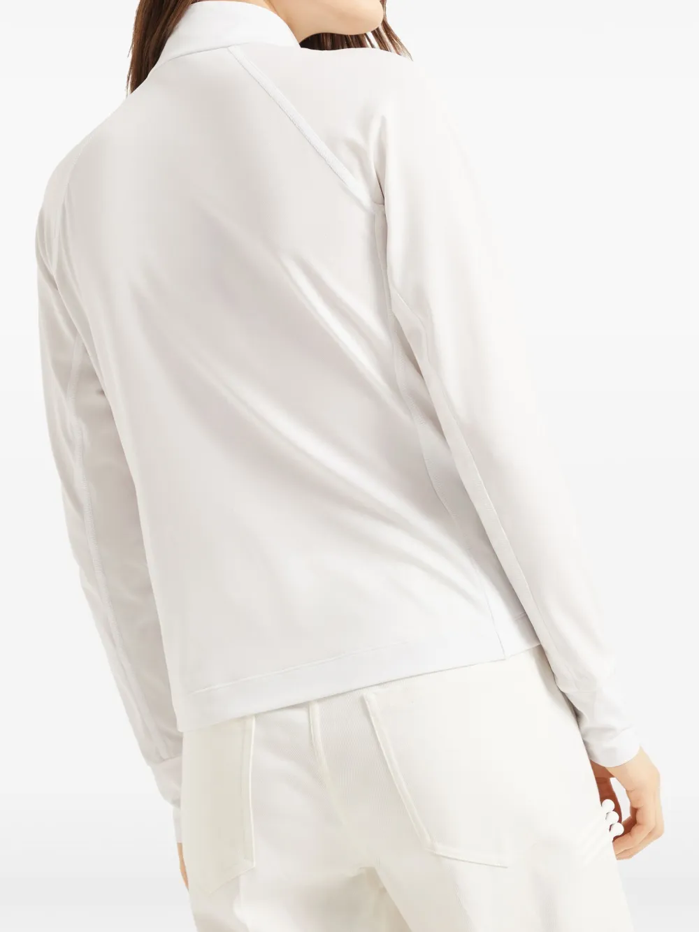 Brunello Cucinelli Turtleneck Sweatshirt In White