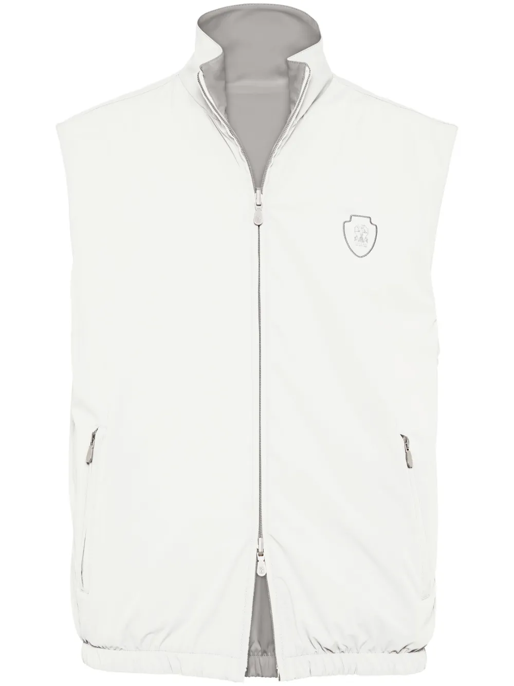 Brunello Cucinelli chaleco reversible | blanco | Image 1