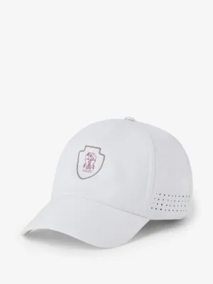 Prada triangle-logo Baseball Cap | White | FARFETCH display picture 1