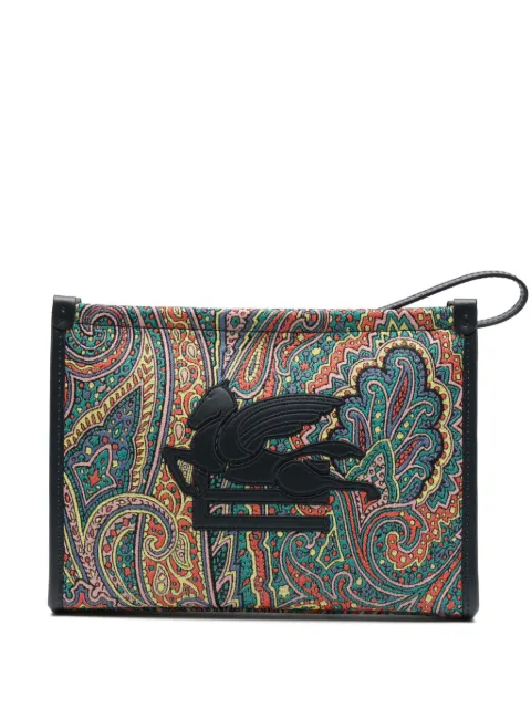 ETRO medium Paisley Love Trotter clutch bag
