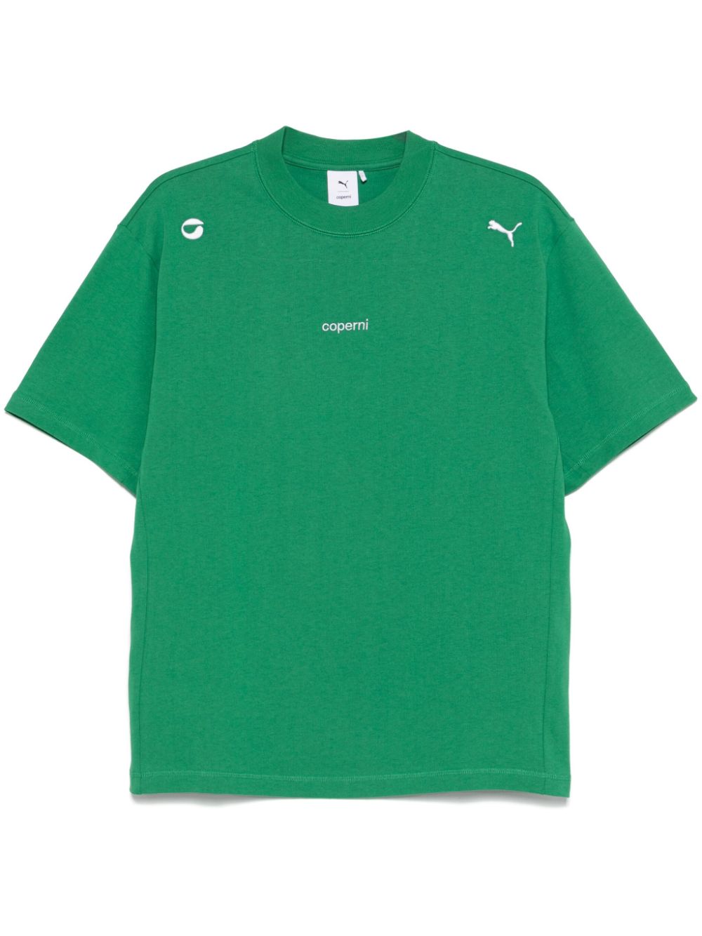 Puma green shirt best sale