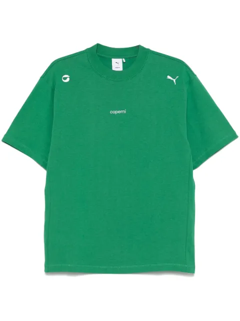 Coperni x Puma logo-embroidered T-shirt