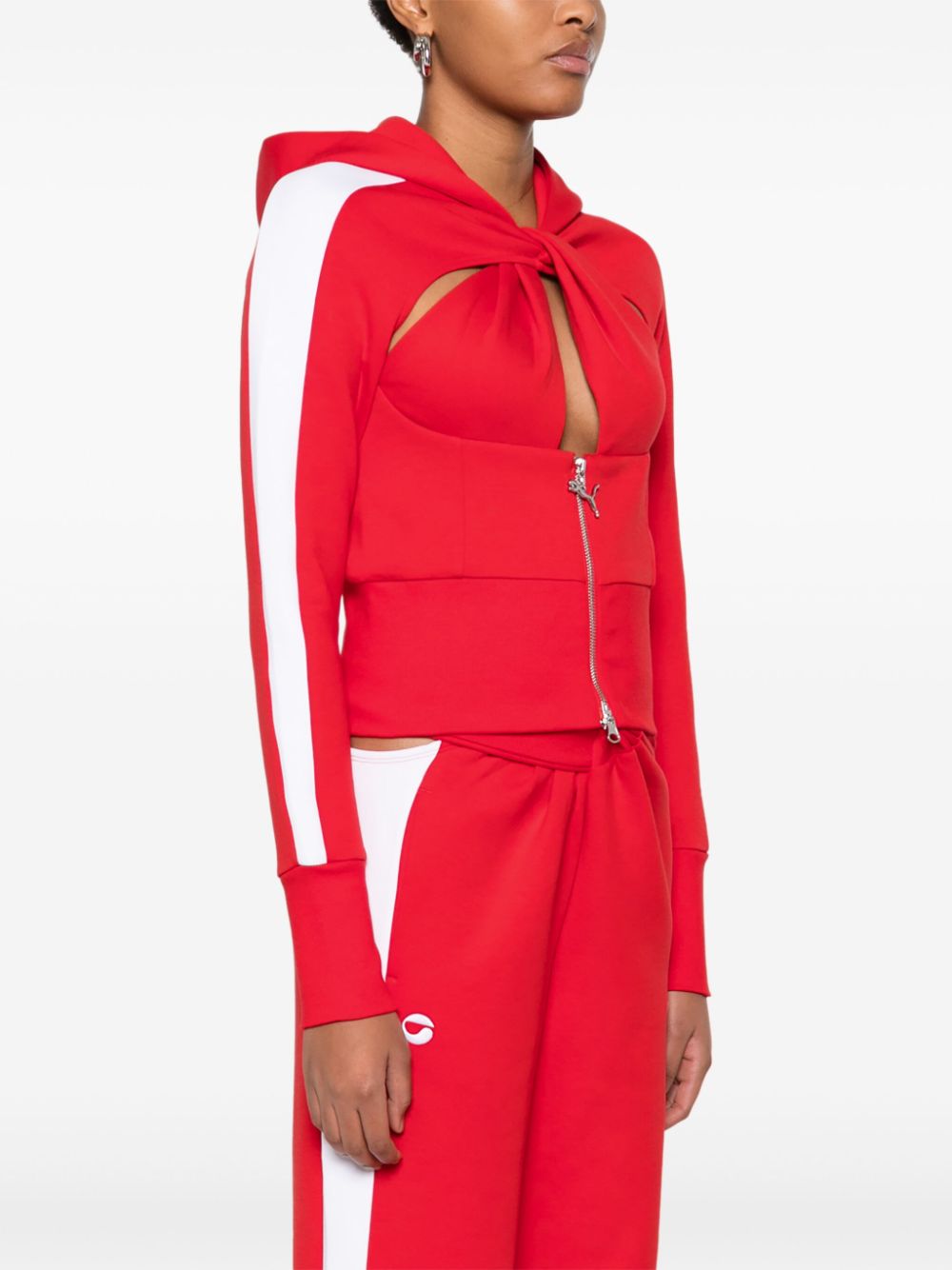 Coperni x Puma cut-out hoodie Women