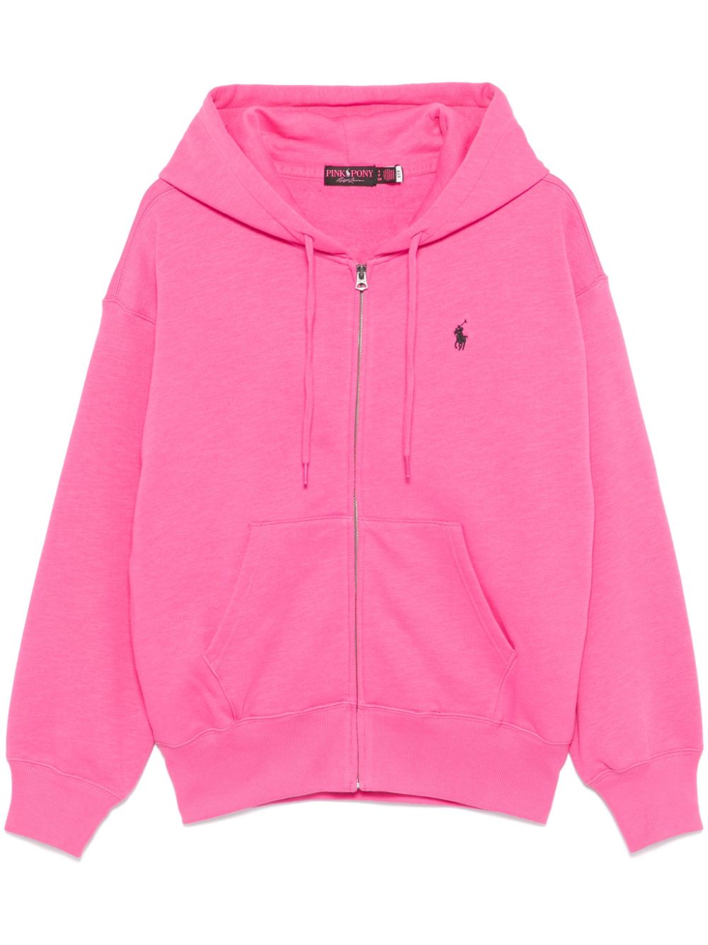 Shop Polo Ralph Lauren Polo Pony Hoodie In Pink