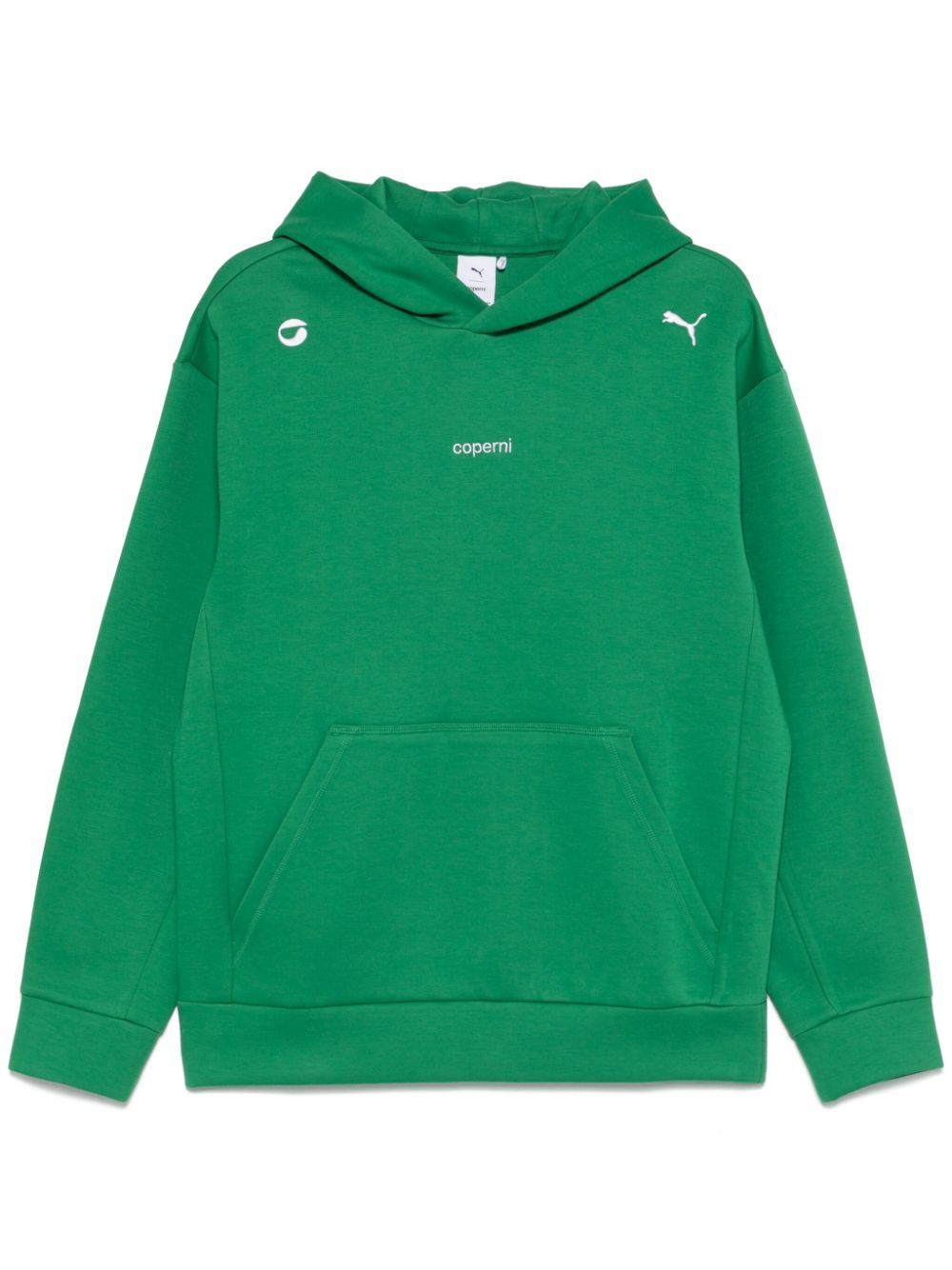 x Puma logo-embroidered hoodie