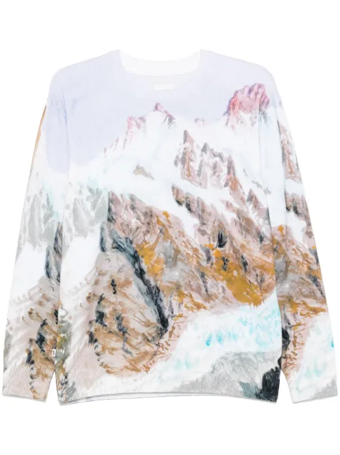 Vans سويتر منسوج بطبعة