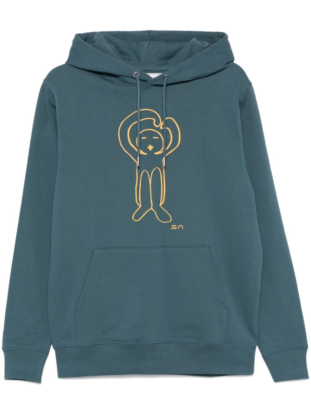 logo-print hoodie