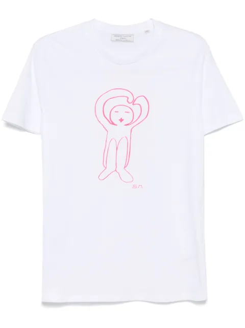 Société Anonyme playera con logo estampado