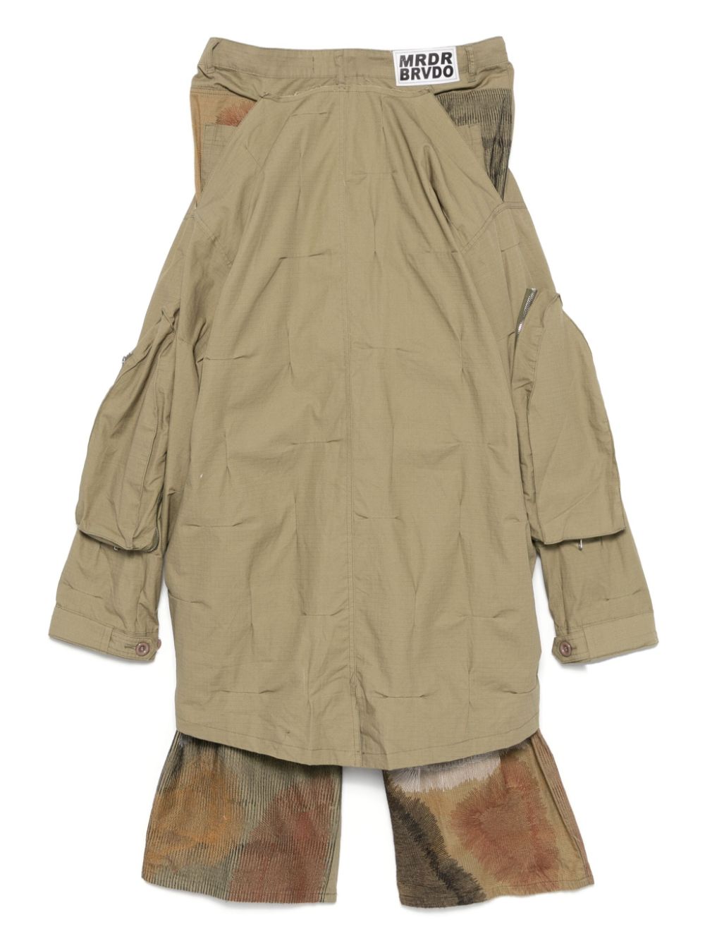 Who Decides War Military Parka trousers - Groen