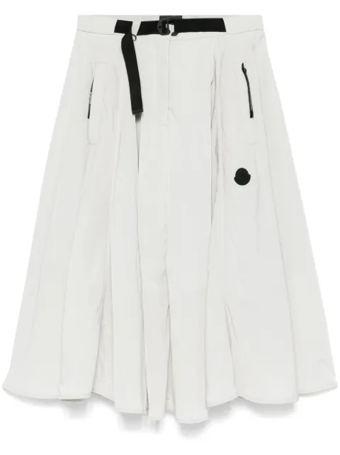 Moncler A-line midi skirt