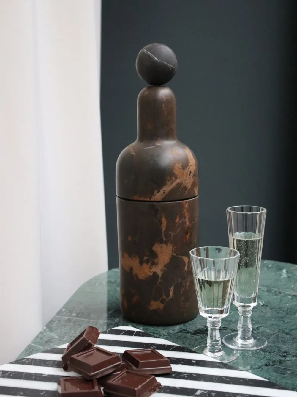 Editions Milano Cooler E Bottle In Braun