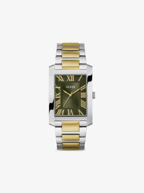 GUESS USA two-tone 33mm watch
