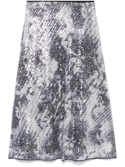 DVF Diane von Furstenberg falda midi Araminta