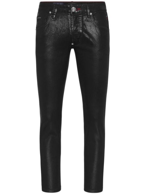 Philipp Plein coated skinny jeans Men