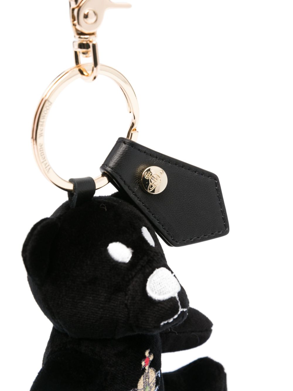 Vivienne Westwood Teddy Bear charm - Zwart