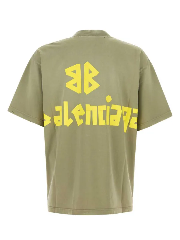 Balenciaga shirt green online