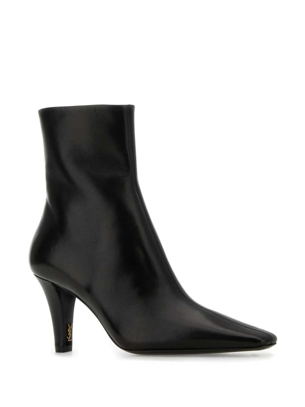 Saint Laurent 75mm Jill ankle boots - Zwart