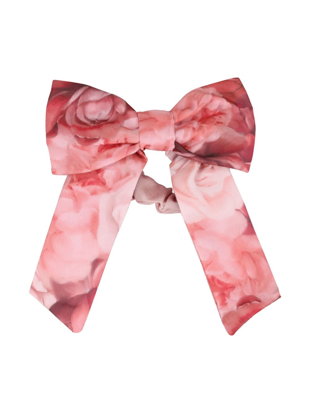 Patachou bow scrunchie - Pink