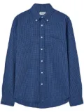 HARTFORD checked shirt - Brown