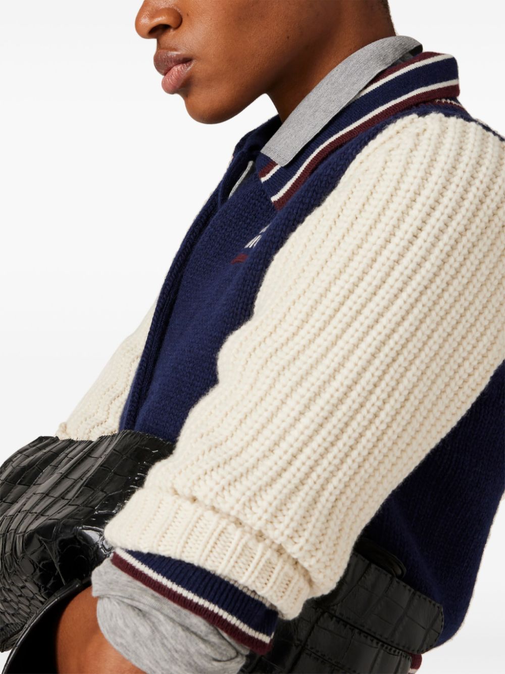 Miu Miu ribbed-knit cardigan Women